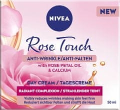 Nivea Denný krém proti vráskam s ružovým olejom a kalciom Rose Touch ( Anti-Wrinkle Day Cream) 50 ml