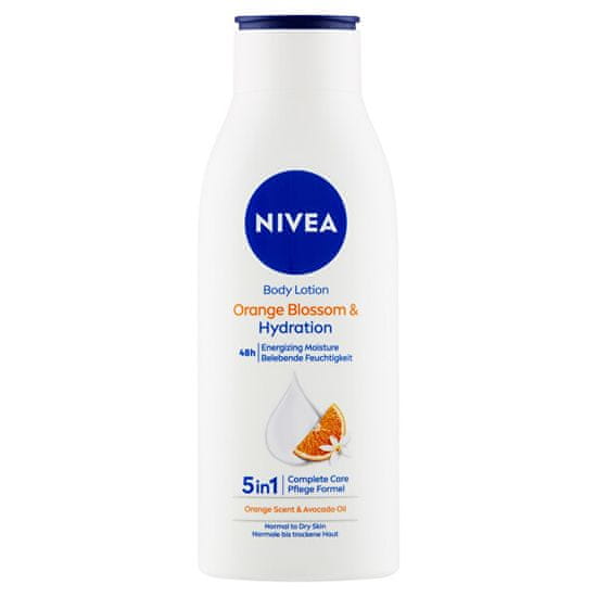 Nivea Telové mlieko pre normálnu a suchú pokožku Orange Blossom ( Body Lotion) 400 ml