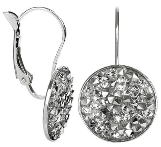 Levien Elegantné náušnice Rocks Crystal Cal