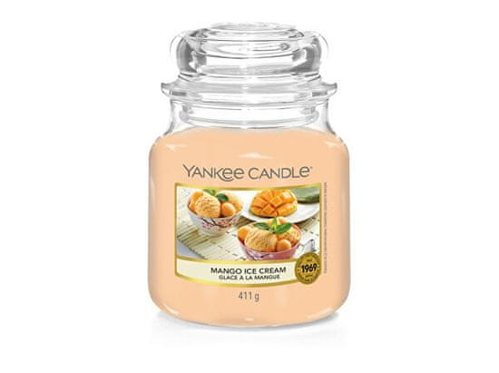 Yankee Candle Aromatická sviečka Classic stredná Mango Ice Cream 411 g