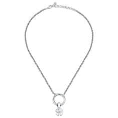 Morellato Prekrásny oceľový náhrdelník Štvorlístok Drops SCZ1225