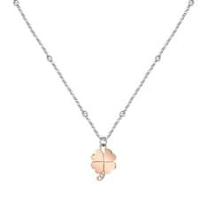 Morellato Pôvabný oceľový bicolor náhrdelník pre šťastie Maia SAUY05