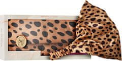 Kozmetická čelenka Satin Animal Print ( Curl Protector)