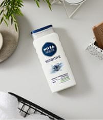 Nivea Sprchový gél pre mužov Men Sensitiv e 2 x 500 ml