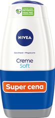 Nivea Sprchový gél Creme Soft 2 x 500 ml