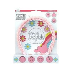 Invisibobble Nastaviteľná čelenka do vlasov Hair halo Retro Dreamin´ Eat, Pink, and be Merry