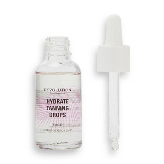 Makeup Revolution Samoopaľovacie kvapky na tvár ( Hydrate Tanning Drops) 30 ml