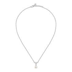 Morellato Pôvabný strieborný náhrdelník s perlou Perla SAER50
