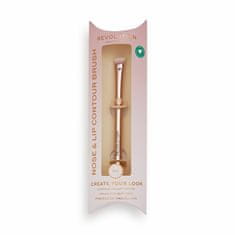 Makeup Revolution Štetec na kontúry nosa a pier R23 Create (Precision Nose & Lip Contour Brush)