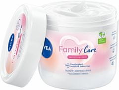 Nivea Ľahký hydratačný krém Family Care 450 ml