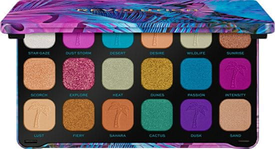 Makeup Revolution Paletka očných tieňov Desert Desire Forever Flawless (Shadow Palette) 19,8 g