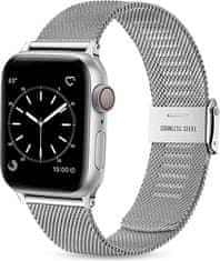 4wrist Milánský tah pro Apple Watch - Silver 38/40/41 mm