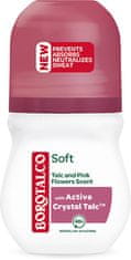 Borotalco Guľôčkový dezodorant Soft 50 ml