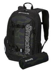 MEATFLY Batoh Basejumper Rampage Camo/Black Whi