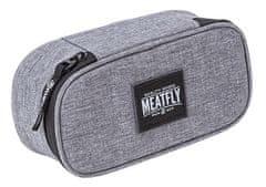 MEATFLY Peračník Pencil Case L Heather Grey