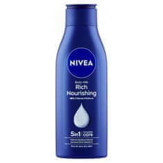 Nivea Výživné telové mlieko pre suchú až veľmi suchú pokožku ( Body Milk) (Objem 400 ml)