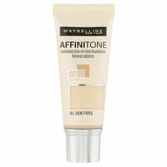 Maybelline Zjednocujúci make-up s HD pigmenty Affinitone (Hydrating Tone-One-Tone Foundation) 30 ml (Odtieň 17 Rose Beige)