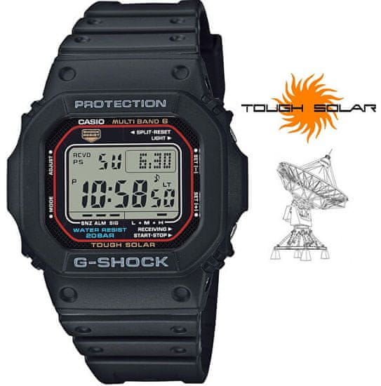 CASIO G-Shock Original Solar Rádiově řízené GW-M5610U-1ER