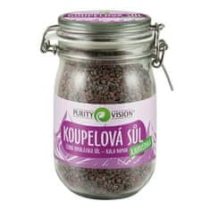 Purity Vision Ajurvédska kúpeľová soľ (Čierna himalájska soľ - Kala Namak) (Objem 500 g)