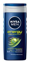 Nivea Sprchový gél pre mužov Energy (Objem 250 ml)