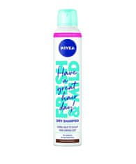 Nivea Suchý šampón pre tmavé vlasy (Dry Shampoo Dark Tones) 200 ml