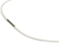 Boccia Titanium Biele kaučukové lanko 0801-02 (Dĺžka 45 cm)
