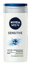 Nivea Sprchový gél pre mužov Sensitive (Objem 250 ml)