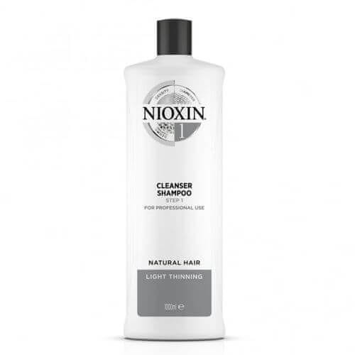 Nioxin Čistiace šampón pre jemné mierne rednúce prírodné vlasy System 1 (Shampoo Cleanser System 1 )