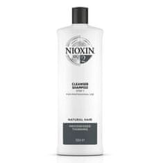 Nioxin Čistiace šampón pre jemné výrazne rednúce prírodné vlasy System 2 (Shampoo Cleanser System 2 ) (Objem 300 ml)
