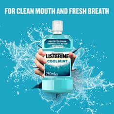 Listerine Ústna voda proti zubnému povlaku Coolmint (Objem 500 ml)