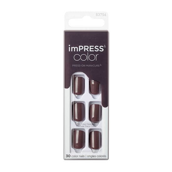 KISS Samolepiace nechty imPRESS Color Try Gray 30 ks