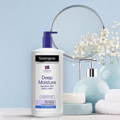 Neutrogena Hĺbkovo hydratačné telové mlieko pre citlivú pokožku 24 H (Objem 400 ml)