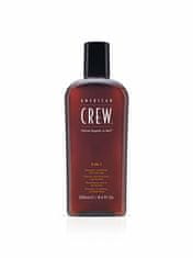 American Crew Multifunkčný prípravok na vlasy a telo (3-in-1 Shampoo, Conditioner And Body Wash) (Objem 250 ml)