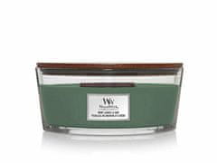 Woodwick Vonná sviečka loď Mint Leaves & Oak 453,6 g