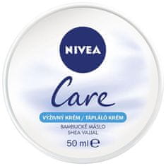 Nivea Výživný krém pre pleť a telo Care (Intensive Nourishment) (Objem 50 ml )