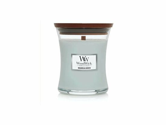 Woodwick Vonná sviečka váza malá Magnolia Birch 85 g