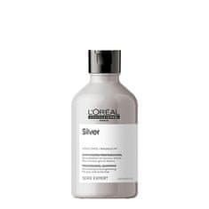 Loreal Professionnel Strieborný šampón pre sivé a biele vlasy Magnézium Silver ( Neutral ising Shampoo For Grey And White (Objem 500 ml)