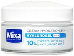 Mixa Intenzívne hydratačný denný krém (Hyalurogel Rich Cream) 50 ml