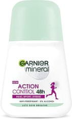 Garnier Minerálne dezodorant Action Control Roll-on 48h pre ženy 50 ml