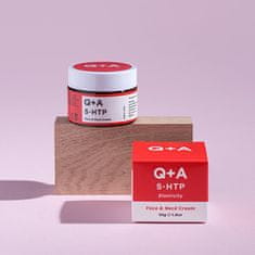 Q+A 5-HTP krém na tvár a dekolt (Face & Neck Cream) 50 g