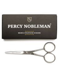 Percy Nobleman Nožnice na fúzy a fúzy (Beard & Moustache Scissors)