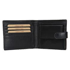Lagen Pánska kožená peňaženka E-1036 BLK