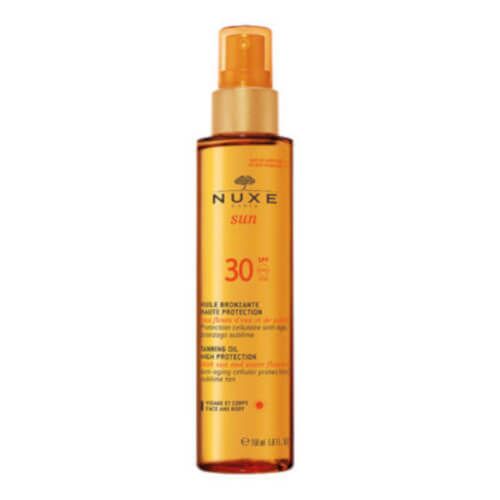 Nuxe Bronzujúce olej na opaľovanie na tvár a telo SPF 30 Sun (Tanning Oil For Face And Body ) 150 ml