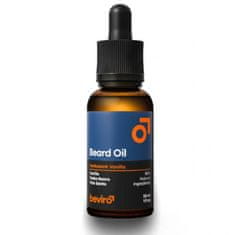 Beviro Ošetrujúci olej na fúzy s vôňou vanilky, palo santo a tonkových bôbov (Beard Oil) (Objem 30 ml)