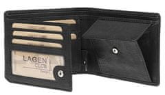 Lagen Pánska kožená peňaženka 2104 E BLK