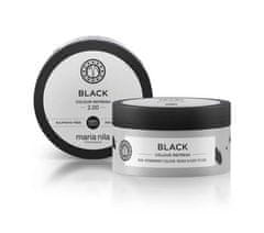 Maria Nila Jemná vyživujúce maska bez permanentných farebných pigmentov Black ( Colour Refresh Mask) (Objem 100 ml)