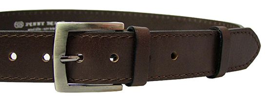 Penny Belts Pánsky kožený opasok 25-1-40 brown