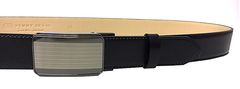 Penny Belts Pánsky kožený spoločenský opasok 35-020-A11 black (Dĺžka opasku 95 cm)