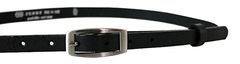 Penny Belts Dámsky kožený opasok 15-2-63 black (Dĺžka opasku 100 cm)