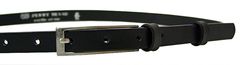 Penny Belts Dámsky kožený opasok 15-1-60 black (Dĺžka opasku 100 cm)